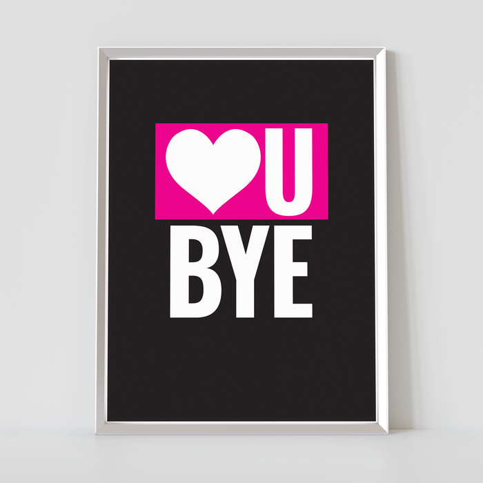 Love U Bye (top block edition)